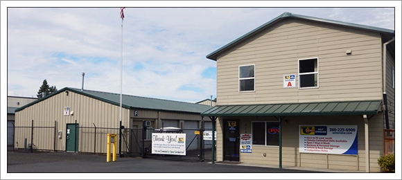 U-Store self storage Woodland Washington location picture.