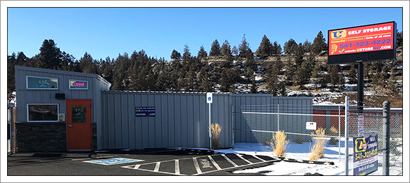 U-Store self storage Bend Oregon location picture.