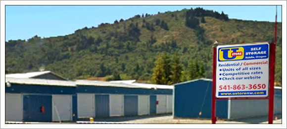 U-Store self storage Riddle Oregon location picture.